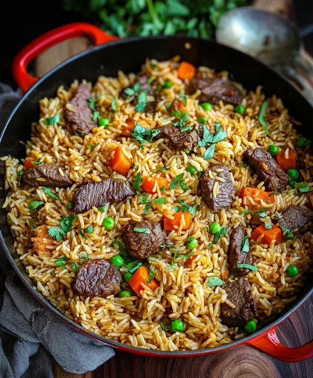 Beef Rice Plov