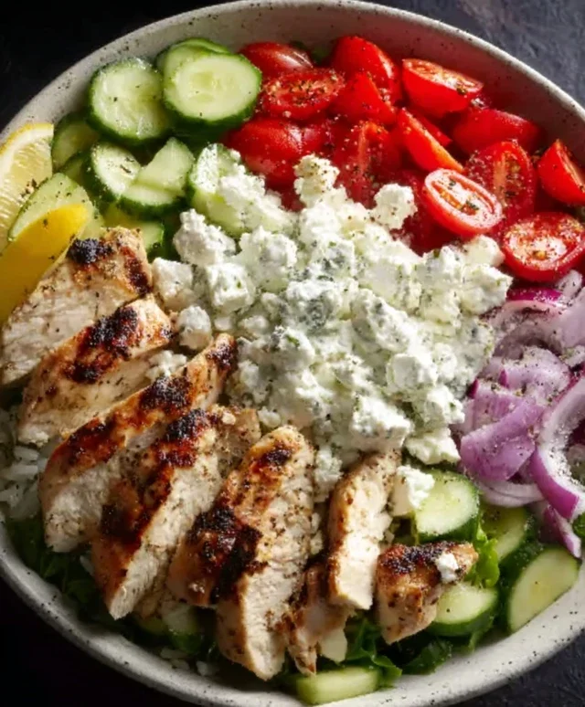 Greek Chicken Bowls