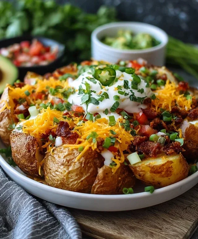 Loaded Potato Taco Bowl