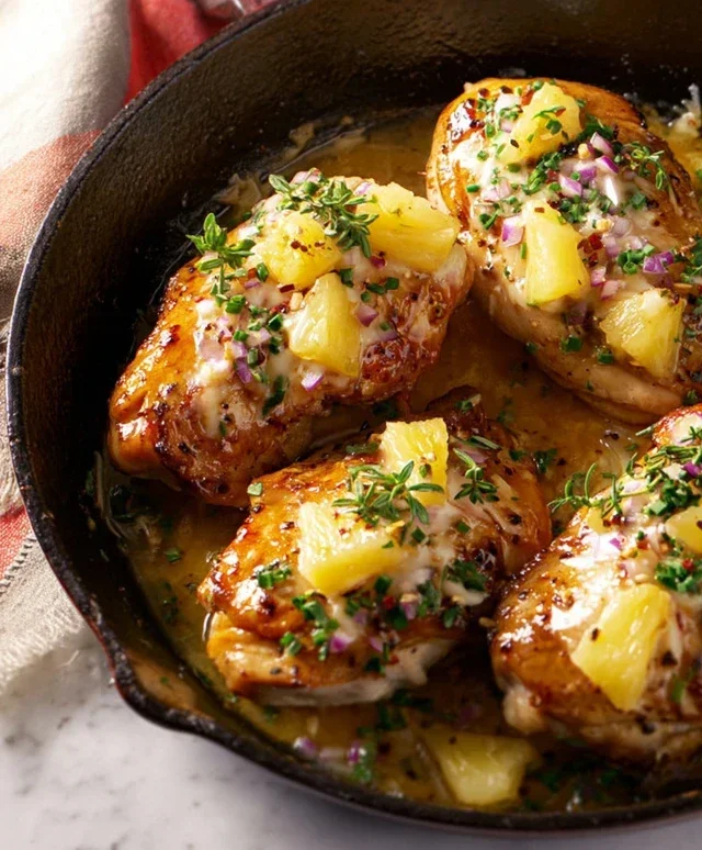 Pineapple Baked Chicken