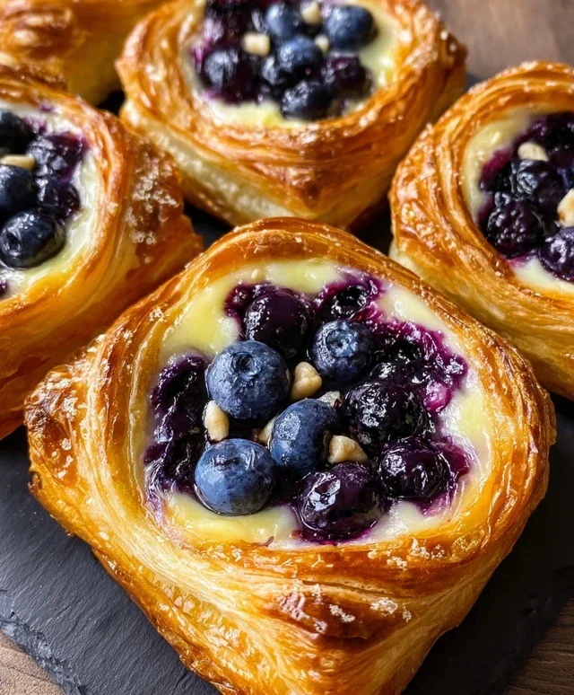Blueberry Cheese Danish