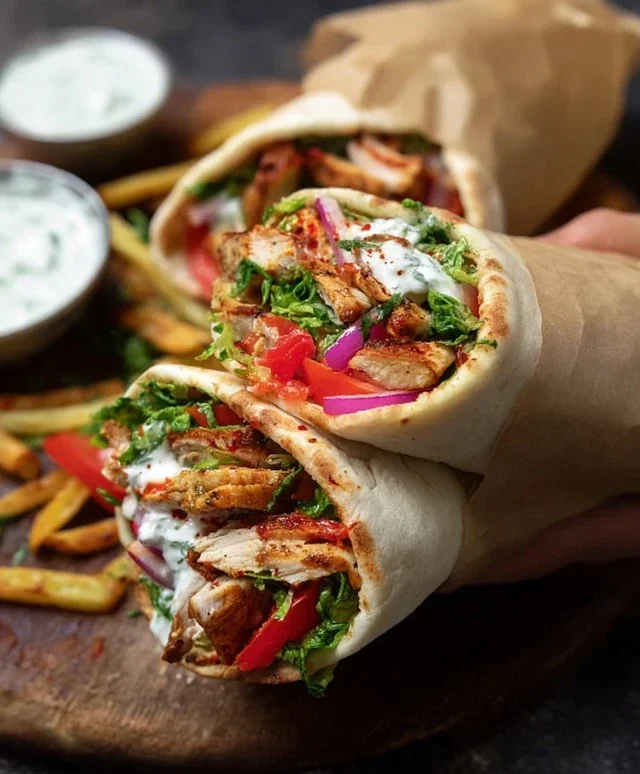 Chicken Shawarma Wrap