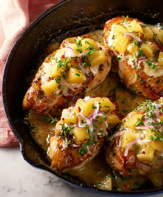 Pineapple Baked Chicken