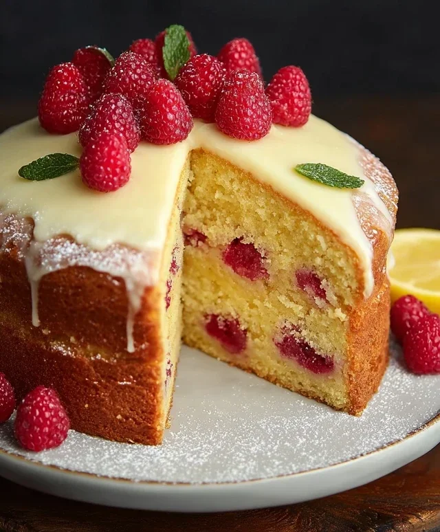 Raspberry Lemon Cake