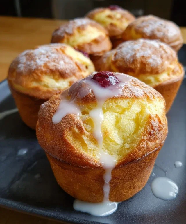 Sparkling Grape Juicecas Portuguese Popovers