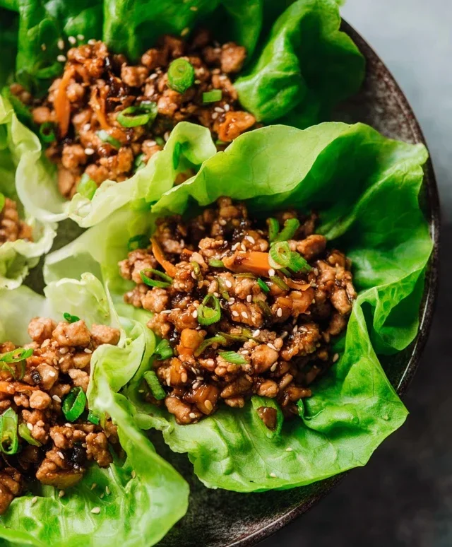 Crunchy PF Chang's Lettuce Wraps