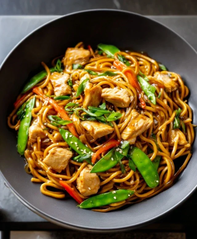 Chicken Lo Mein Recipe