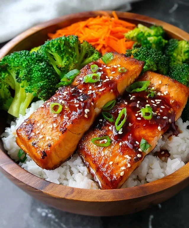 Meal Prep Teriyaki Salmon Rice Bowls