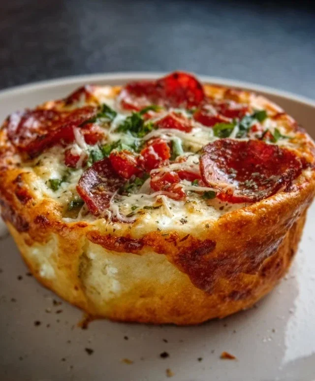 Cottage Cheese Pizza Bowl