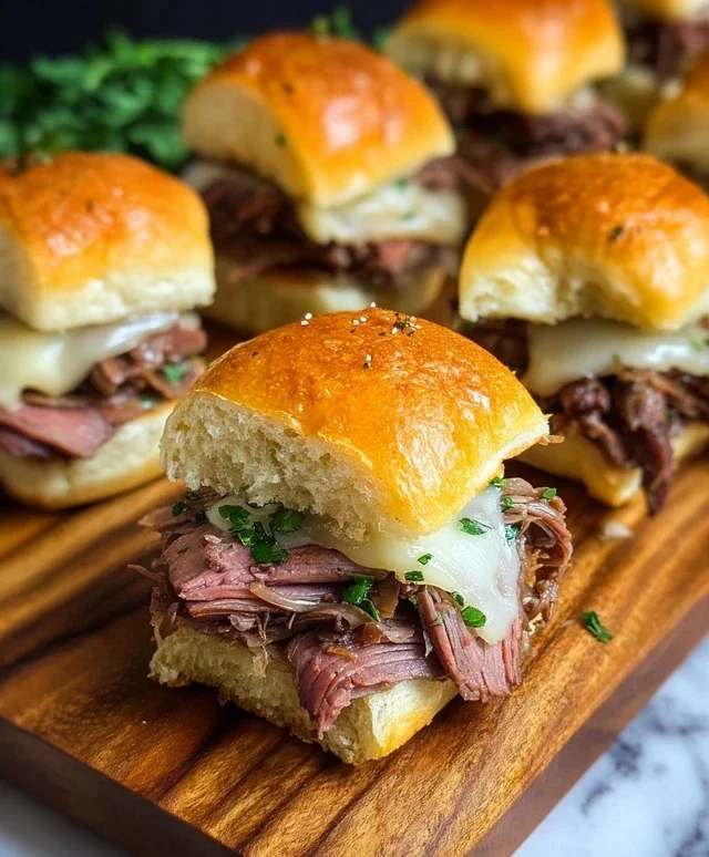 Roast Beef Sliders