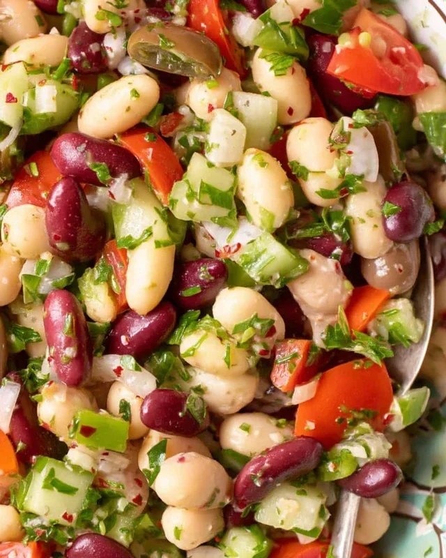 Mediterranean Bean Salad