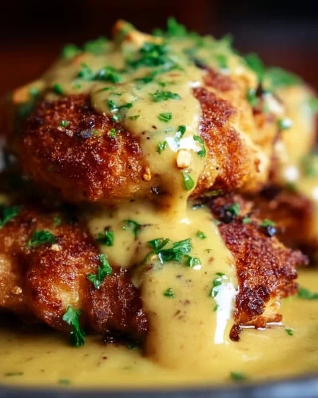Pretzel Chicken with Mustard-Cheddar Sauce: An Amazing Ultimate Recipe