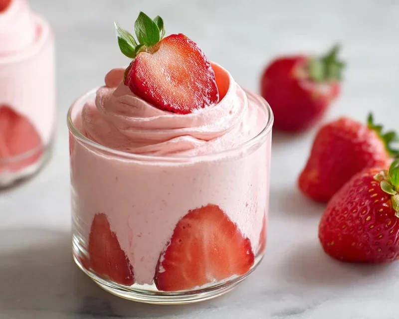 Strawberry Mousse