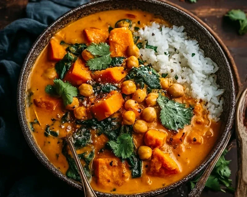 Sweet Potato and Chickpea Curry