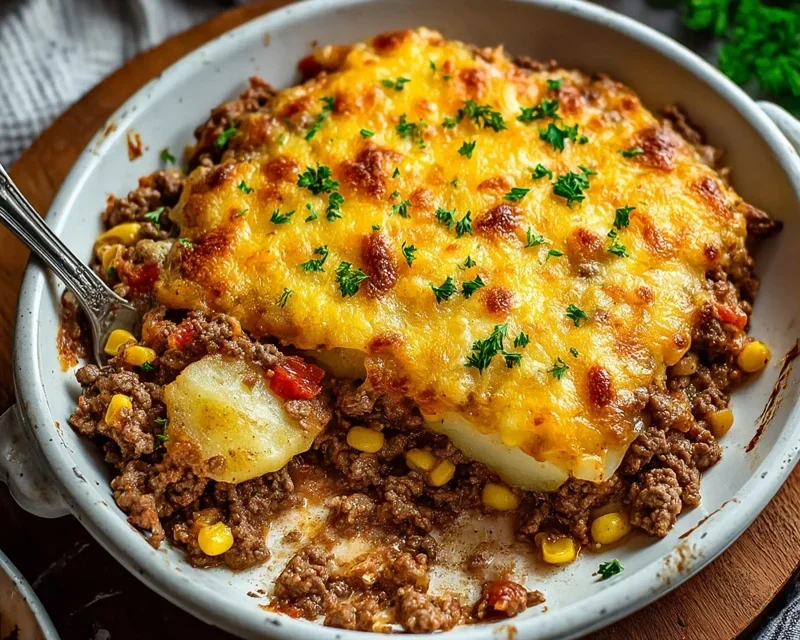 Hobo Casserole Ground Beef