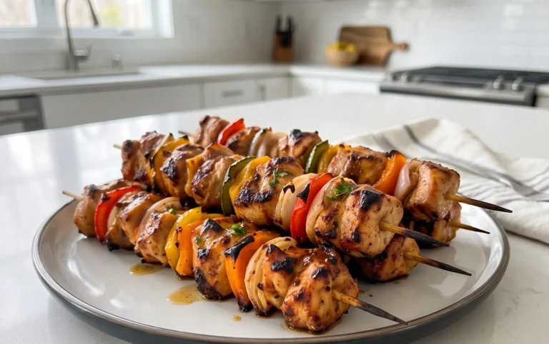 Air Fryer Chicken Skewers (VIDEO)
