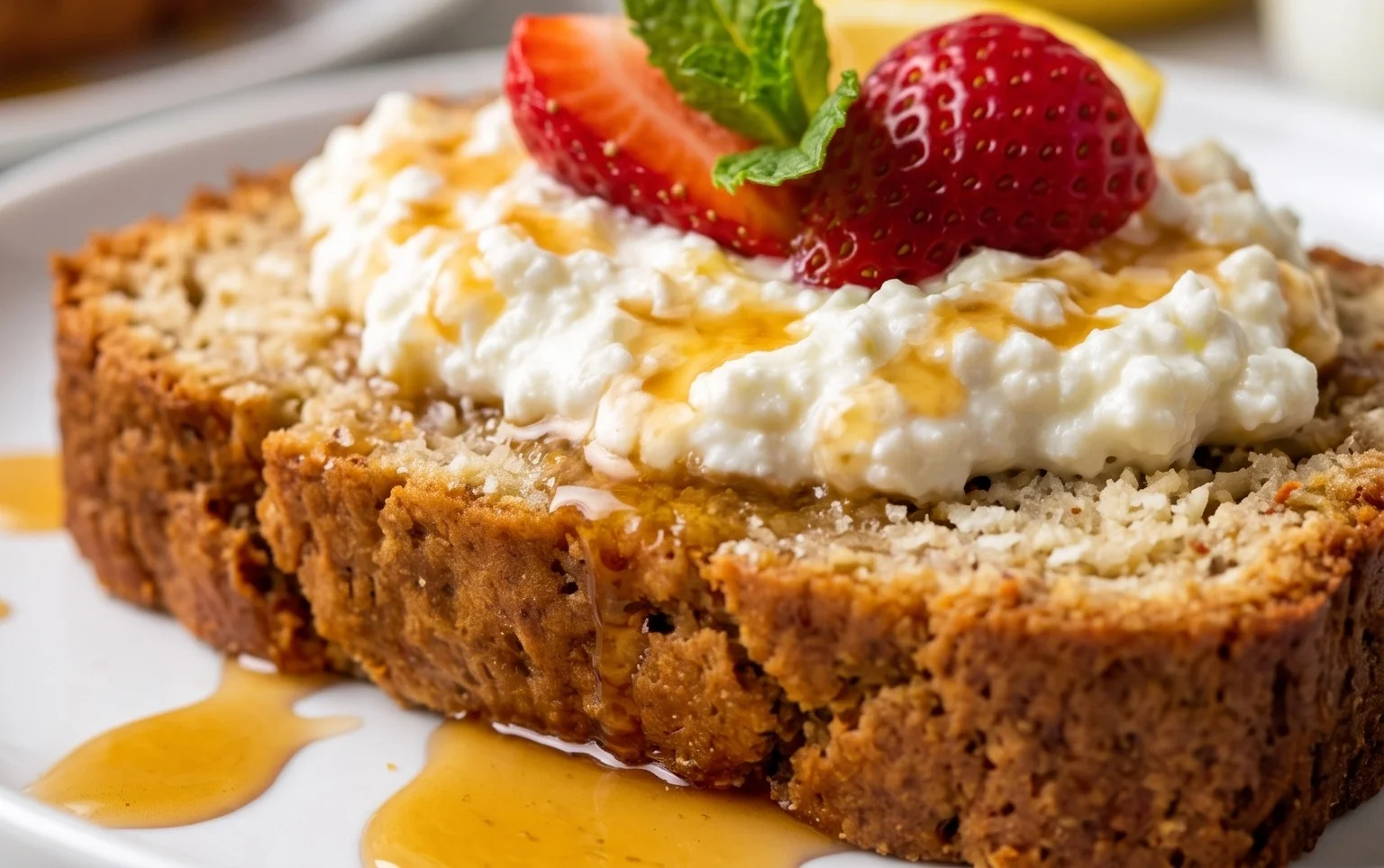 Cottage Cheese Banana Bread