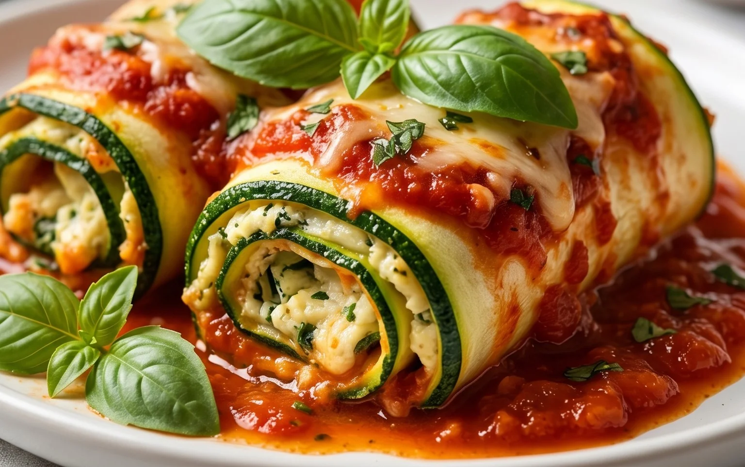 Vegan Zucchini Rollatini
