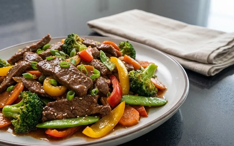 Beef Stir Fry with Vegetables (30-Minutes)