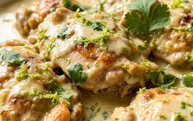 Creamy Coconut Lime Chicken