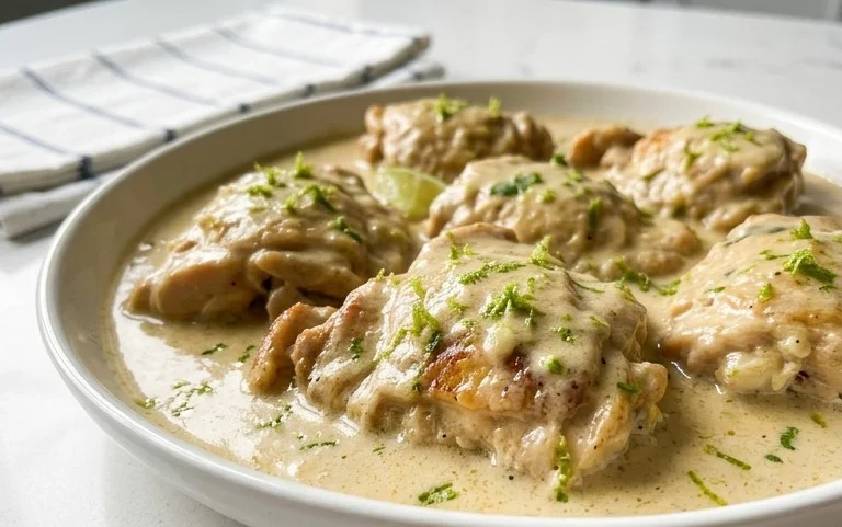 Creamy Coconut Lime Chicken