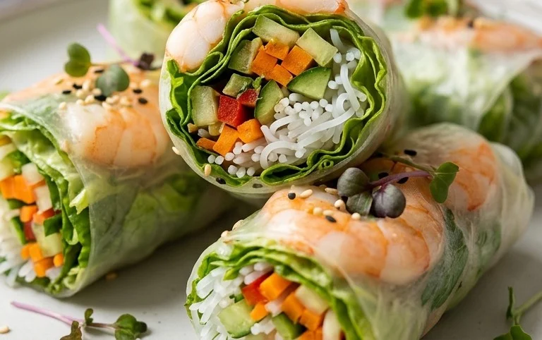 Lettuce Wrap Summer Rolls