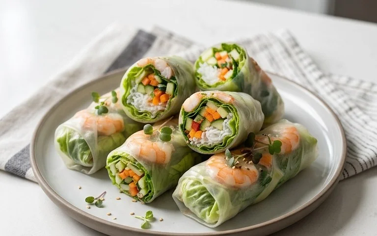 Lettuce Wrap Summer Rolls