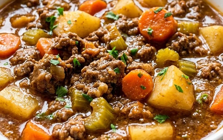 Beef Hamburger Stew