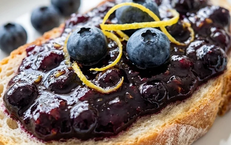Easy Blueberry Lemon Jam
