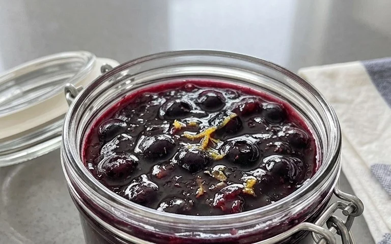 Easy Blueberry Lemon Jam