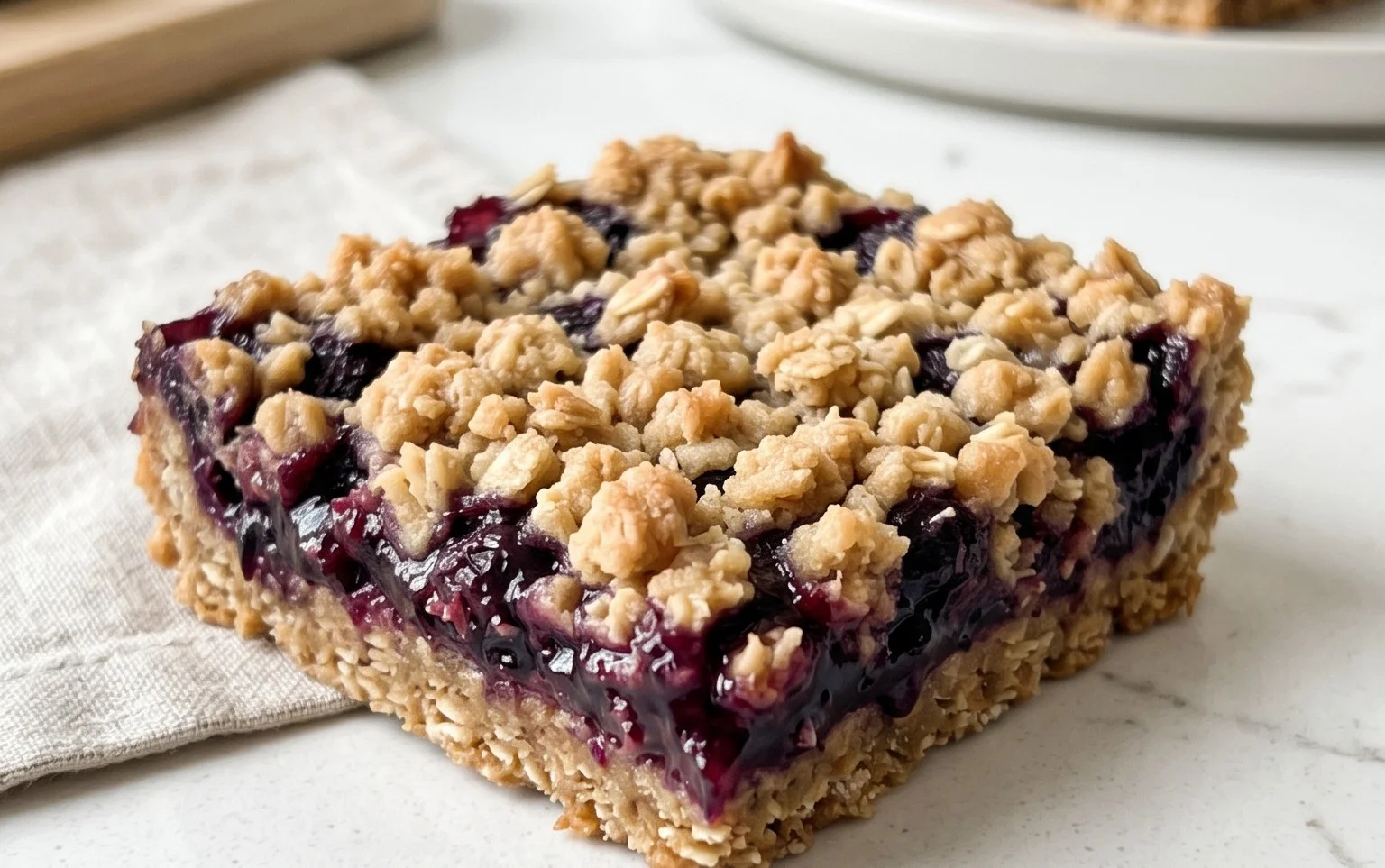 Blueberry Oatmeal Bars