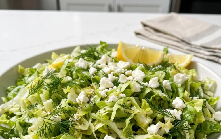 Maroulosalata (Greek Lettuce Salad)