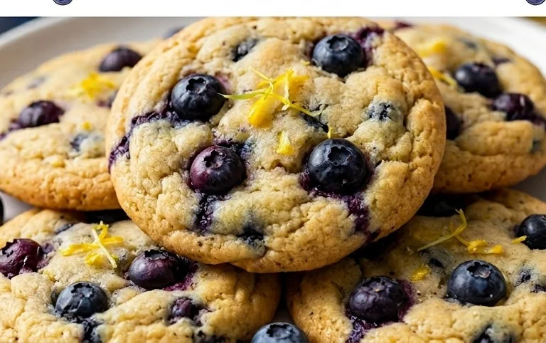 Lemon Blueberry Cookies Recipe