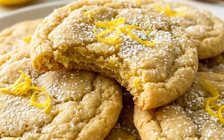 Soft & Chewy Lemon Cookies
