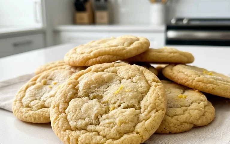 Soft & Chewy Lemon Cookies