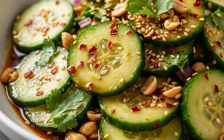 Spicy Asian Cucumber Salad