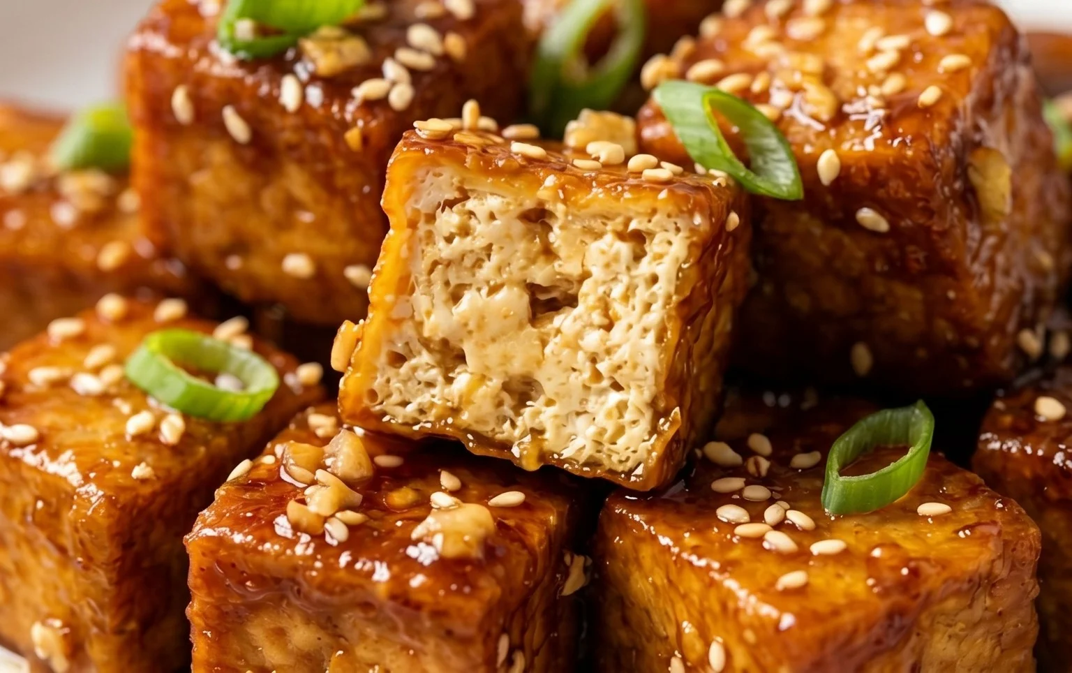 Honey Garlic Tofu