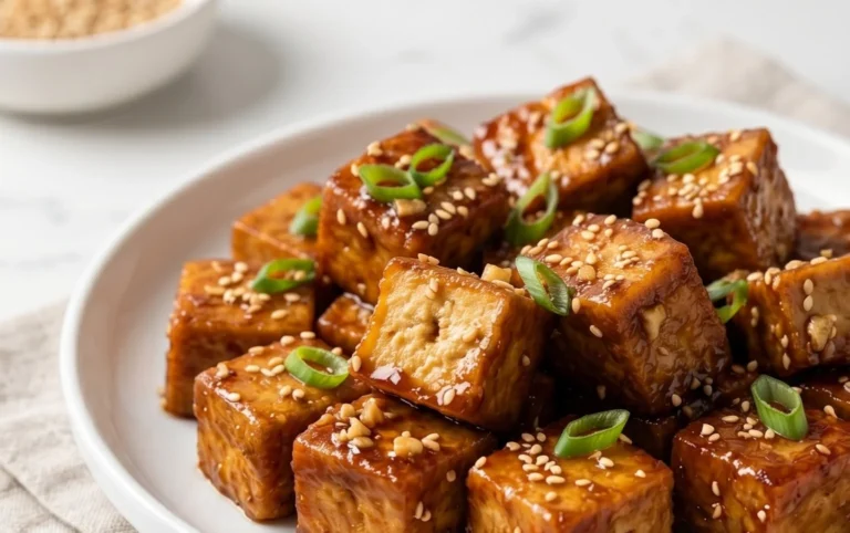 Honey Garlic Tofu