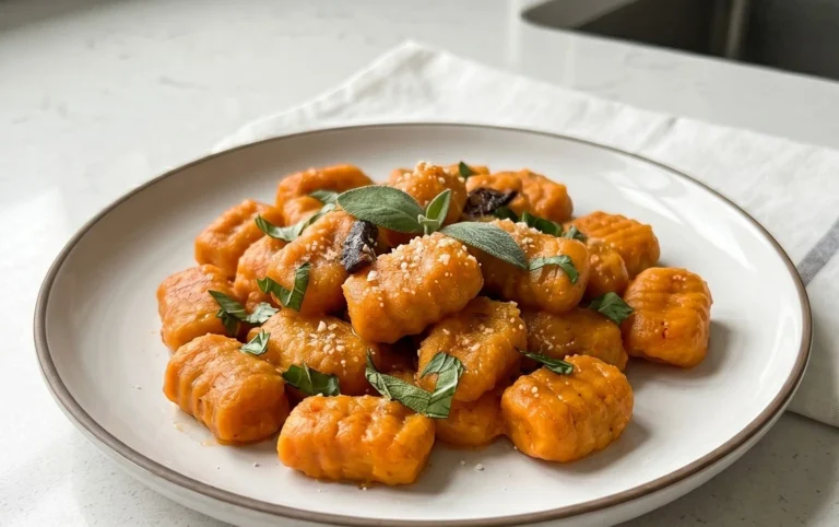 Sweet Potato Gnocchi