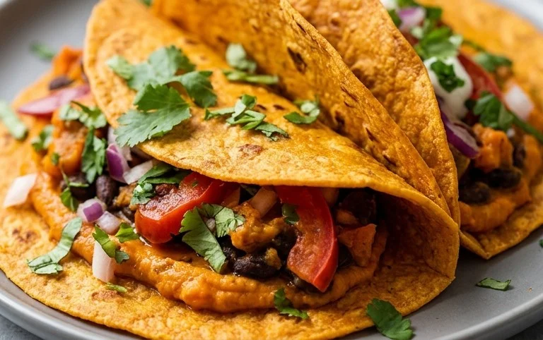 Sweet Potato Tortillas (Gluten-Free Vegan Wraps)