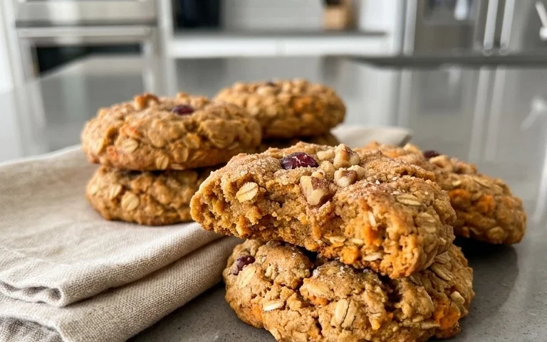 Sweet Potato Oatmeal Cookies