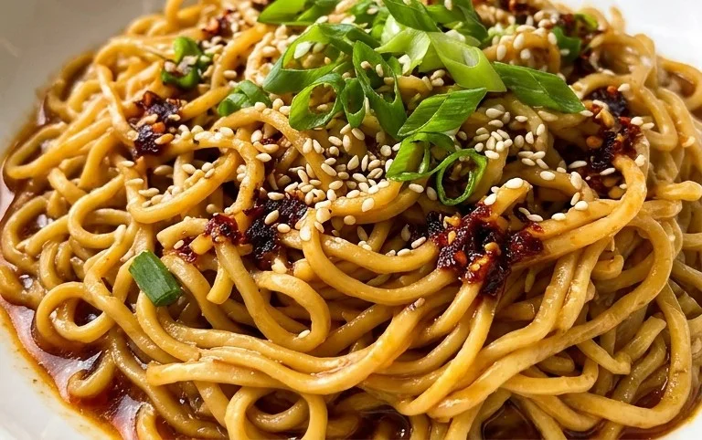 Easy Saucy Ramen Noodles