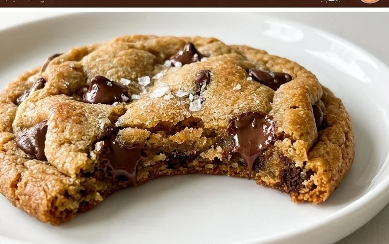 Crispy and Chewy Chocolate Chip Cookies