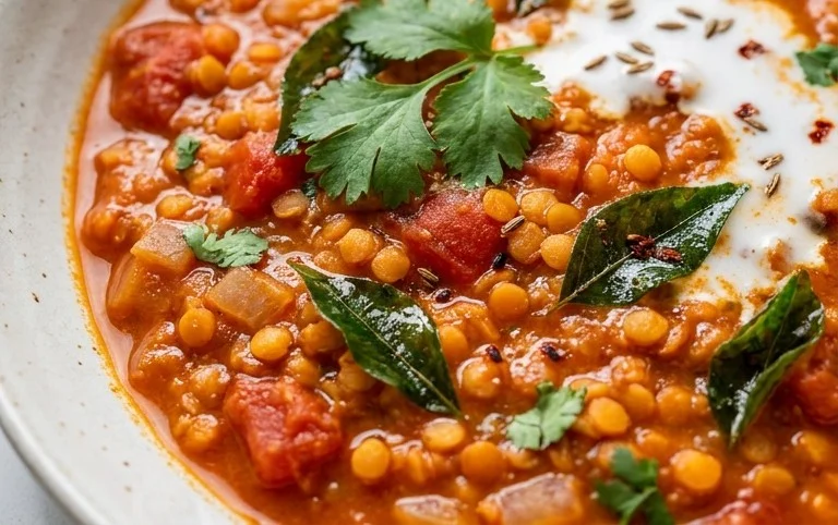 Spicy Red Lentil Curry