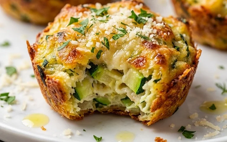 Zucchini Garlic Bites