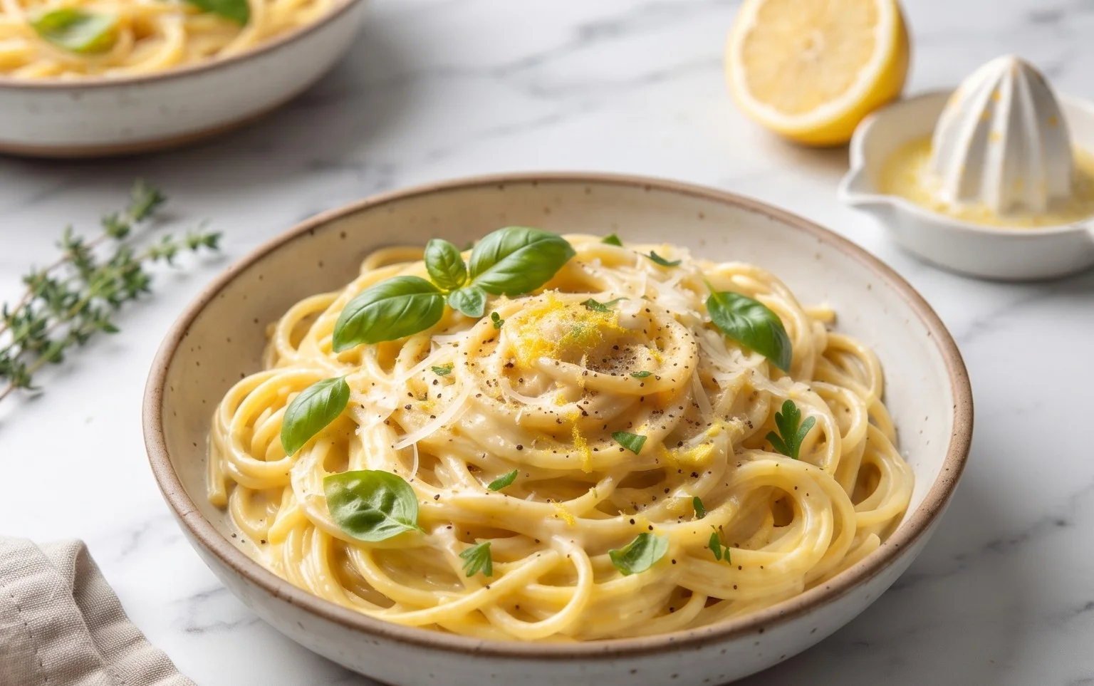 Creamy Lemon Pasta