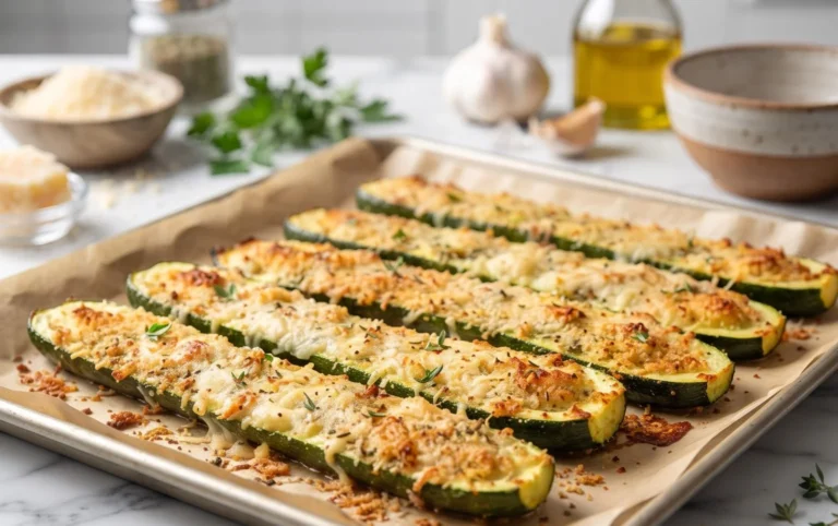 Baked Parmesan Zucchini