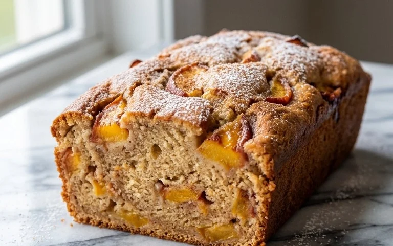 Spiced Peach Bread