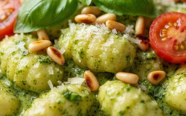 Creamy Pesto Gnocchi