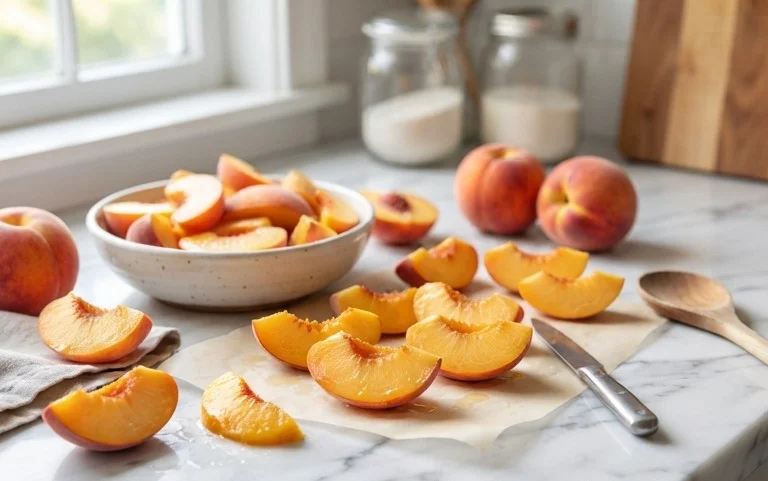 Freezing Peaches, How to Easily Freeze Peaches